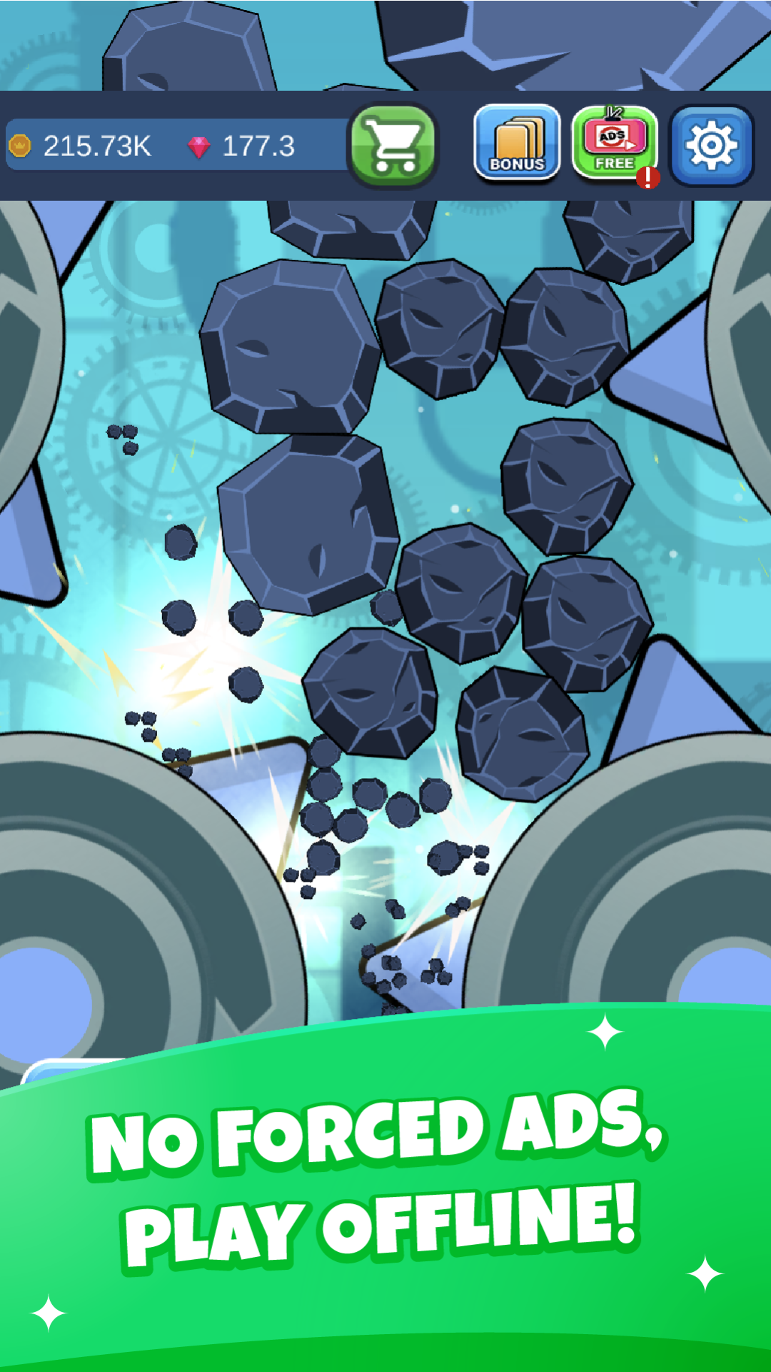 Idle Crusher - Crush & Destroy mod apk screenshot 2