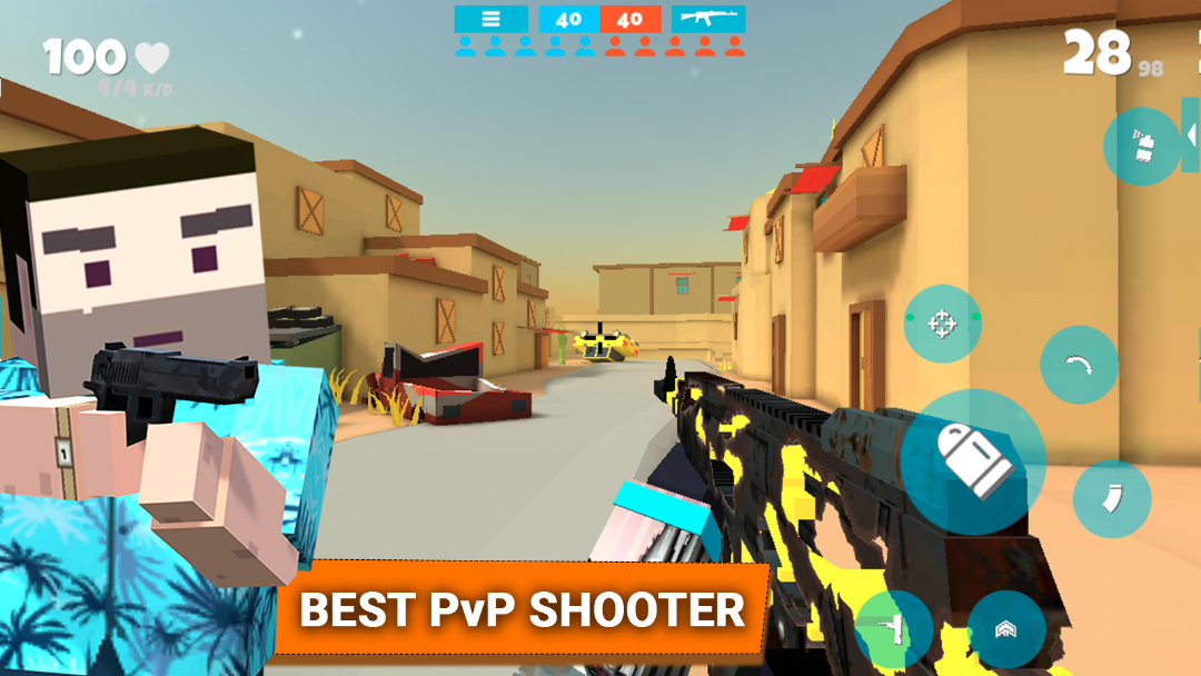 Fan of Guns: FPS Pixel Shooter mod apk screenshot 1