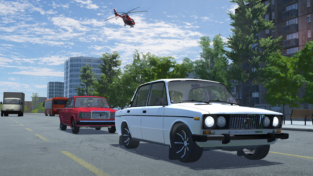 Russian Car Lada 3D mod apk screenshot 3