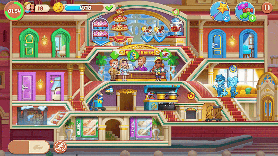 Hotel Fever Tycoon mod apk screenshot 4