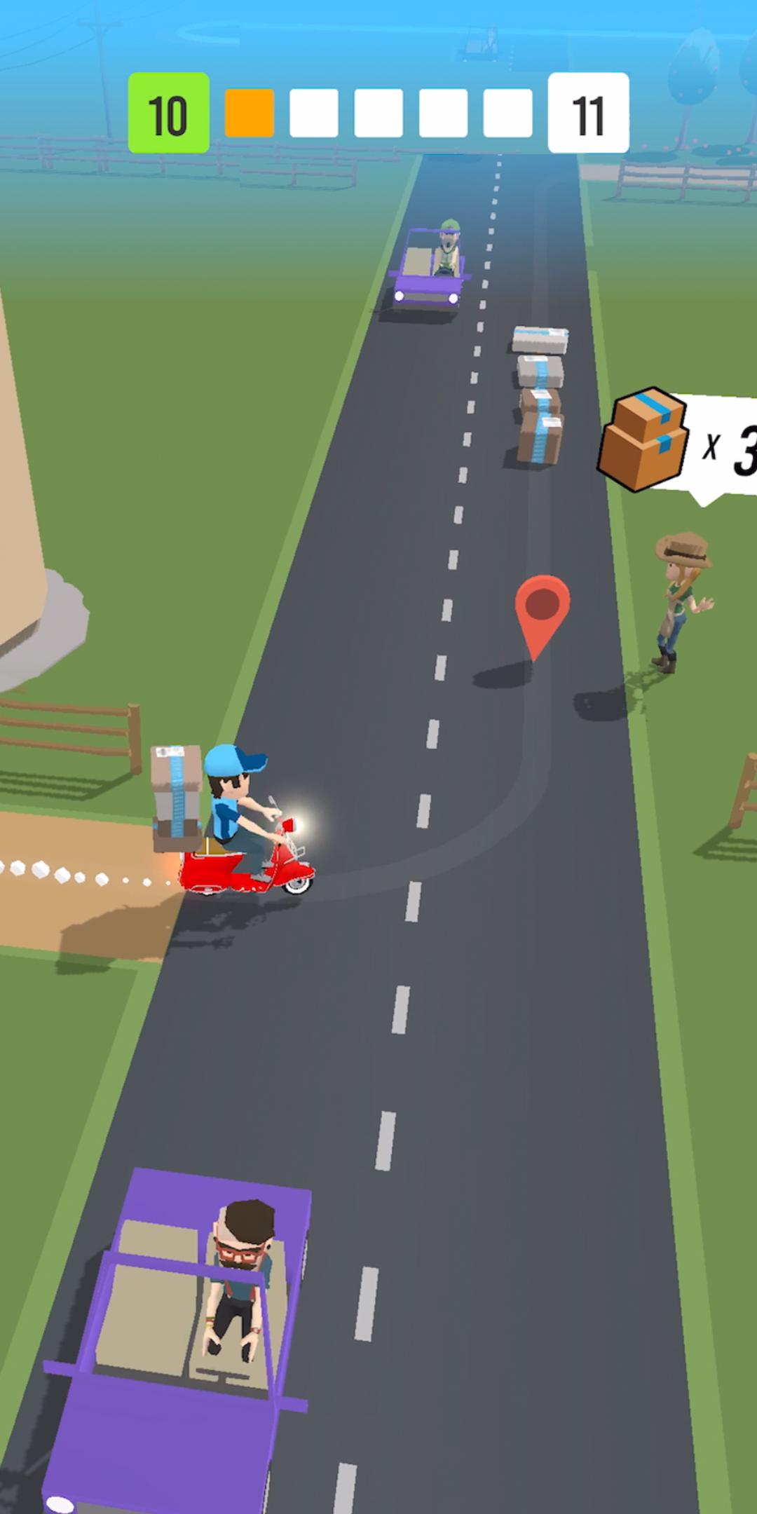 Deliver It 3D mod apk screenshot 1