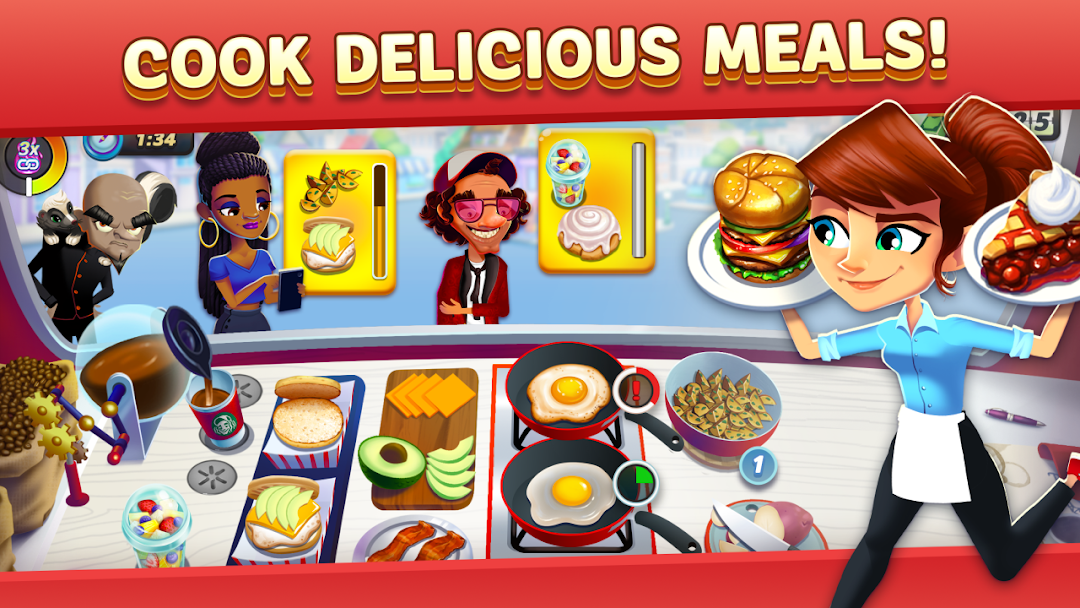 Diner DASH Adventures mod apk screenshot 3
