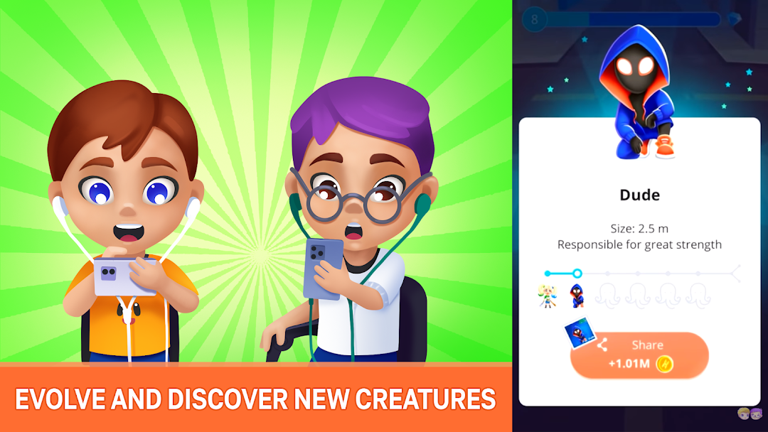 Human Evolution Clicker mod apk screenshot 1