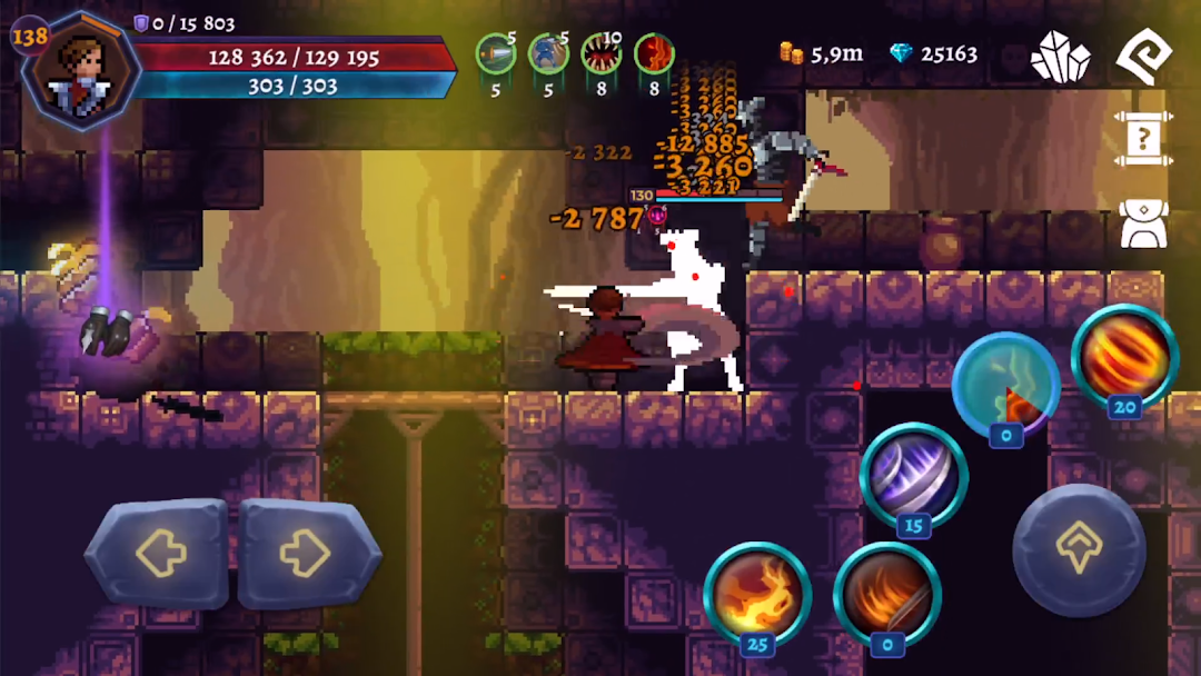 Darkrise - Pixel Action RPG mod apk screenshot 4
