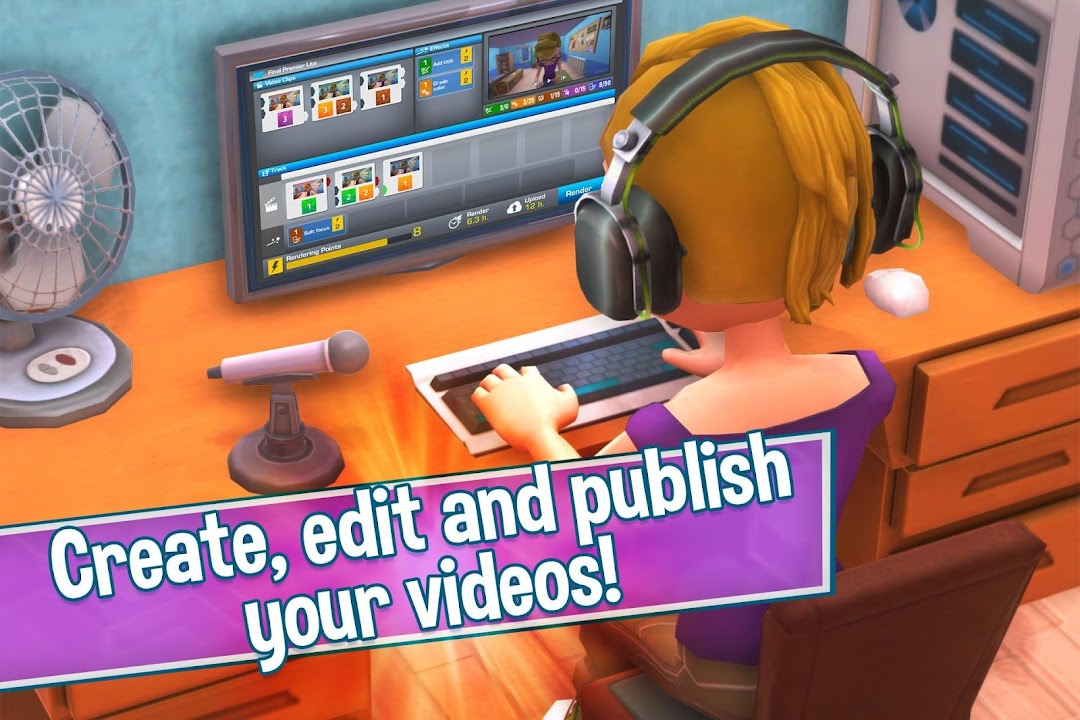 Youtubers Life: Gaming Channel mod apk screenshot 5
