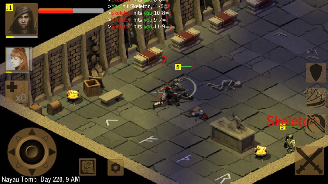 Exiled Kingdoms RPG mod apk screenshot 1