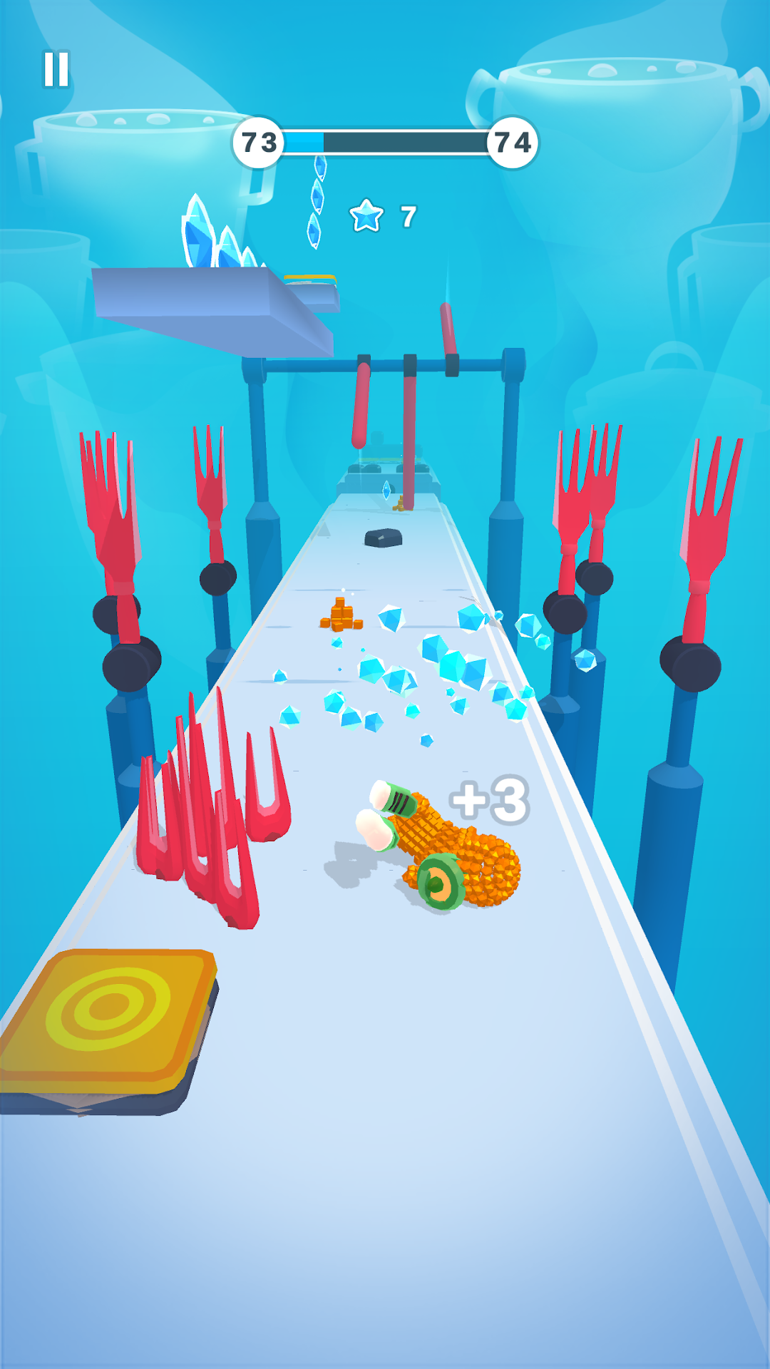 Pixel Rush - Obstacle Course mod apk screenshot 1