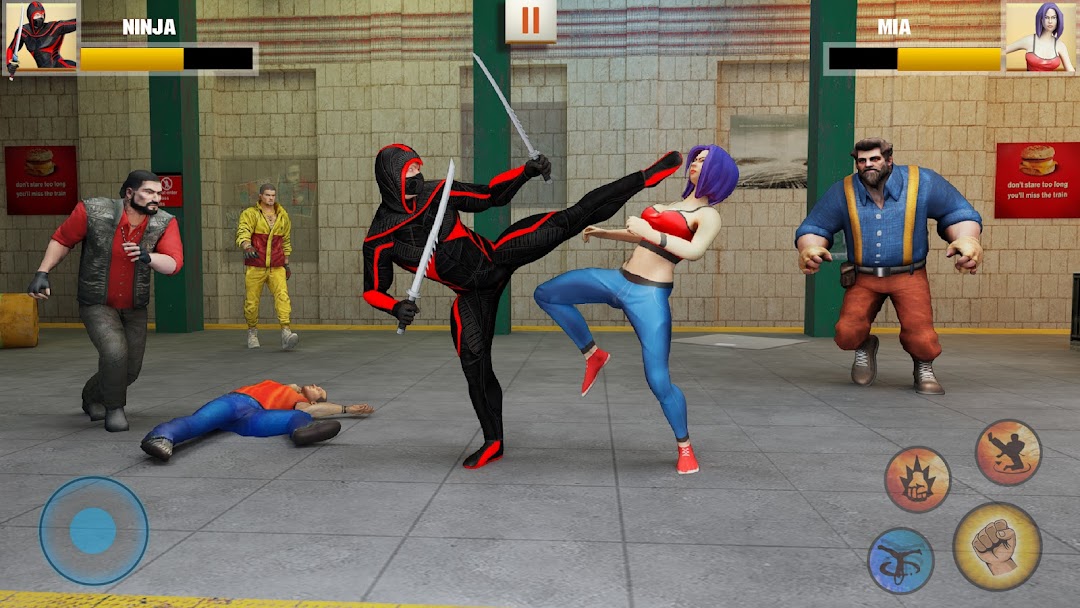Street Fight: Beat Em Up Games mod apk screenshot 4