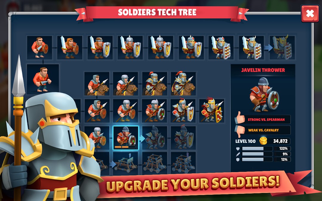 Game of Warriors mod apk screenshot 2
