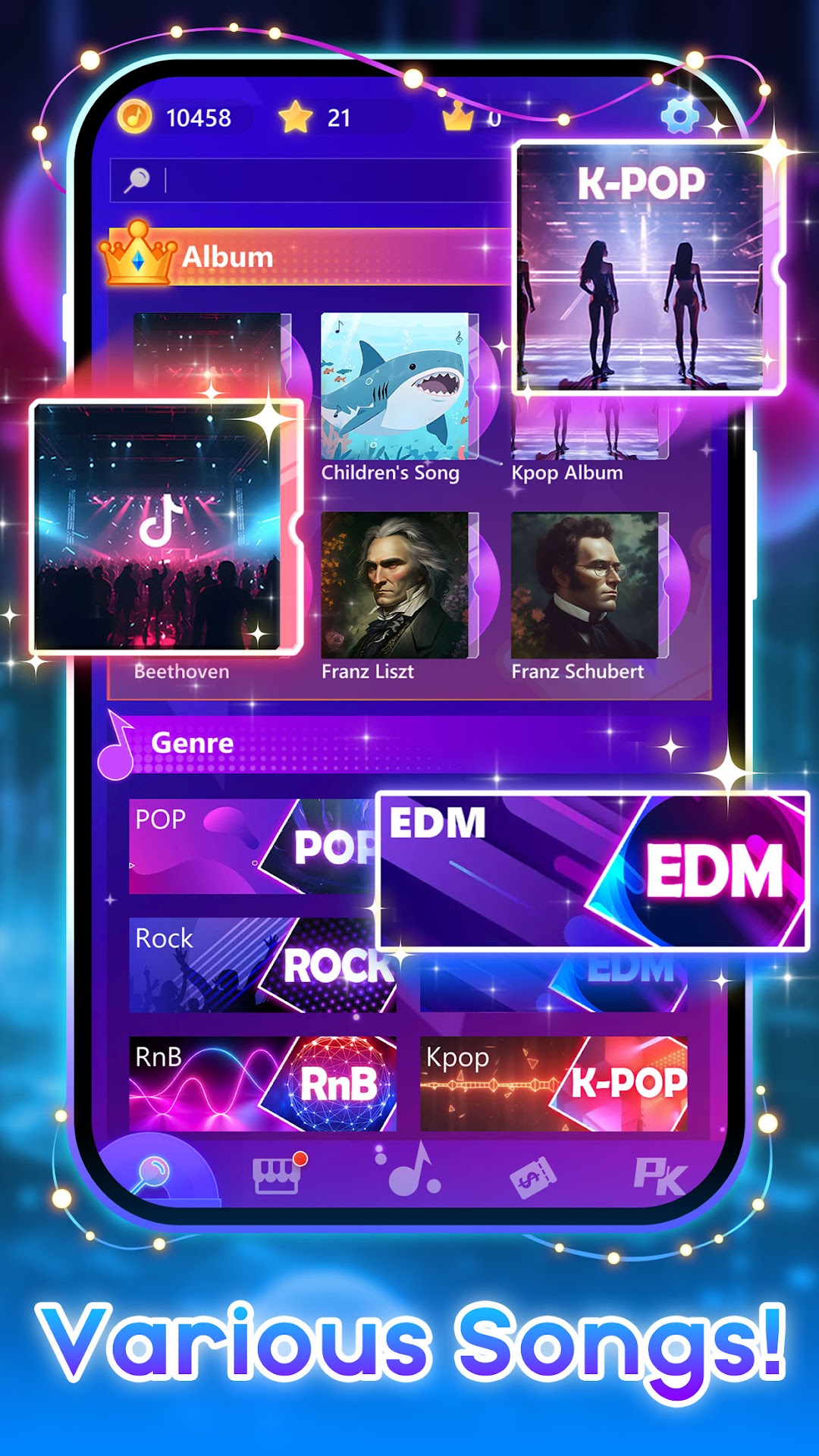 Piano Star mod apk screenshot 4