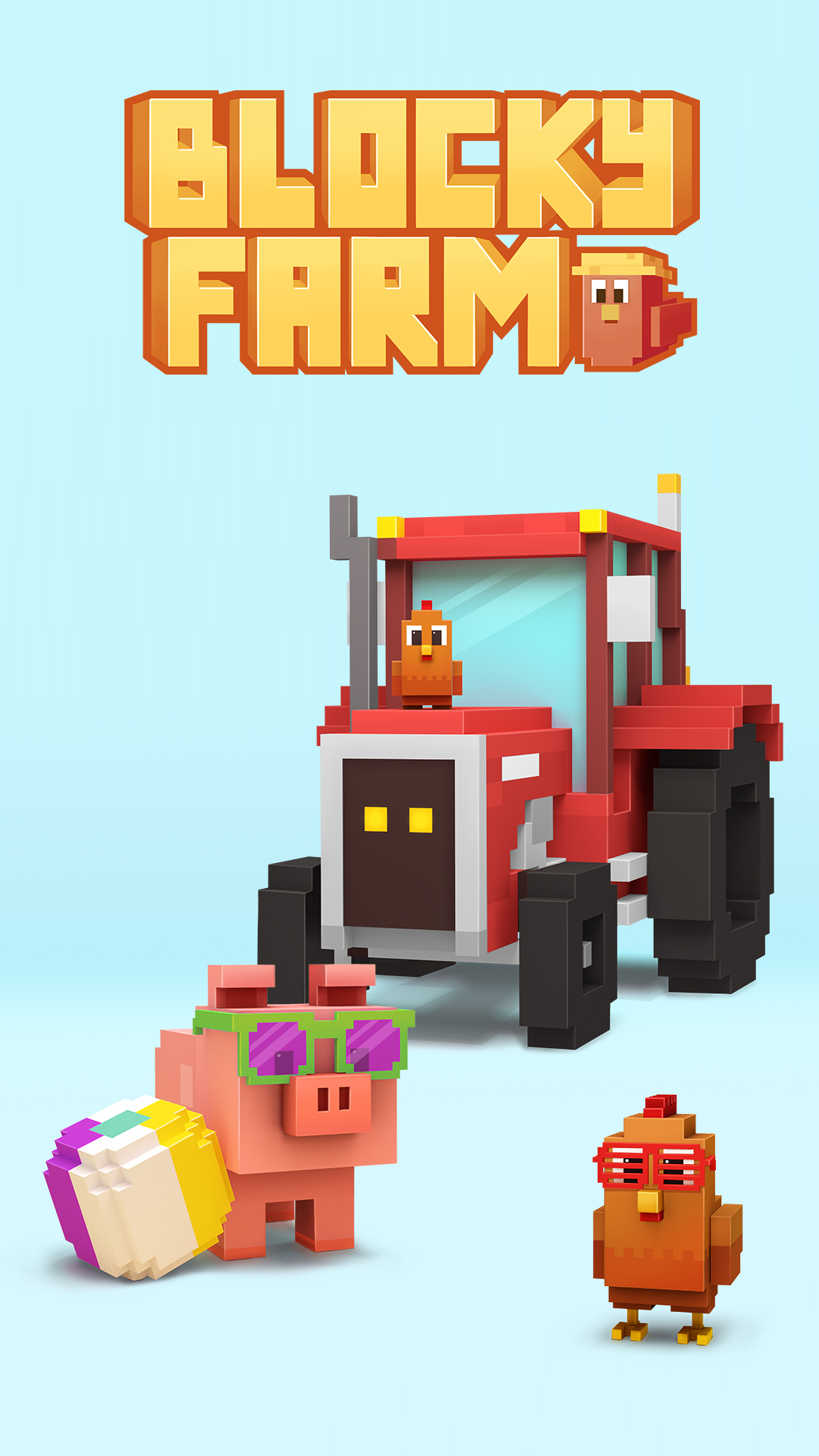Blocky Farm mod apk screenshot 1