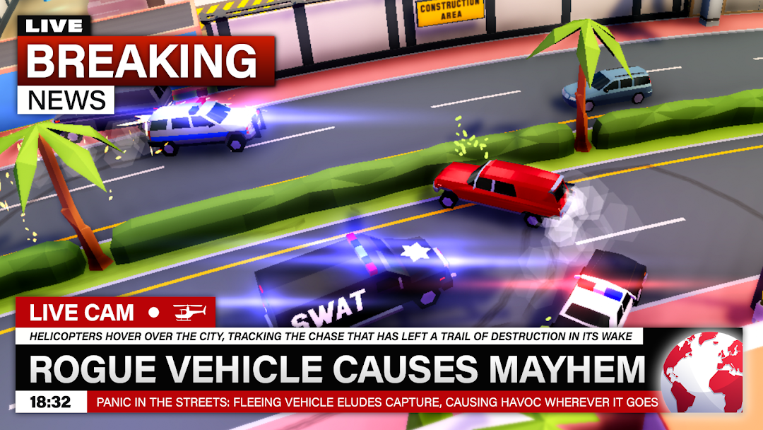 Reckless Getaway 2: Car Chase mod apk screenshot 1