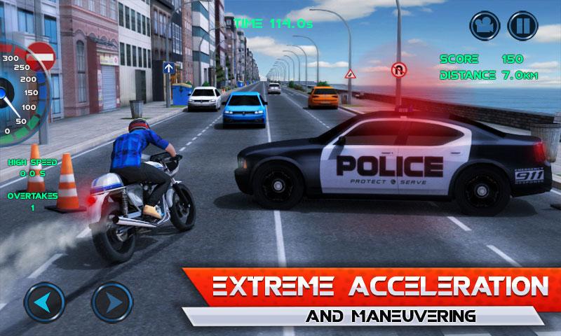 Moto Traffic Race mod apk screenshot 1