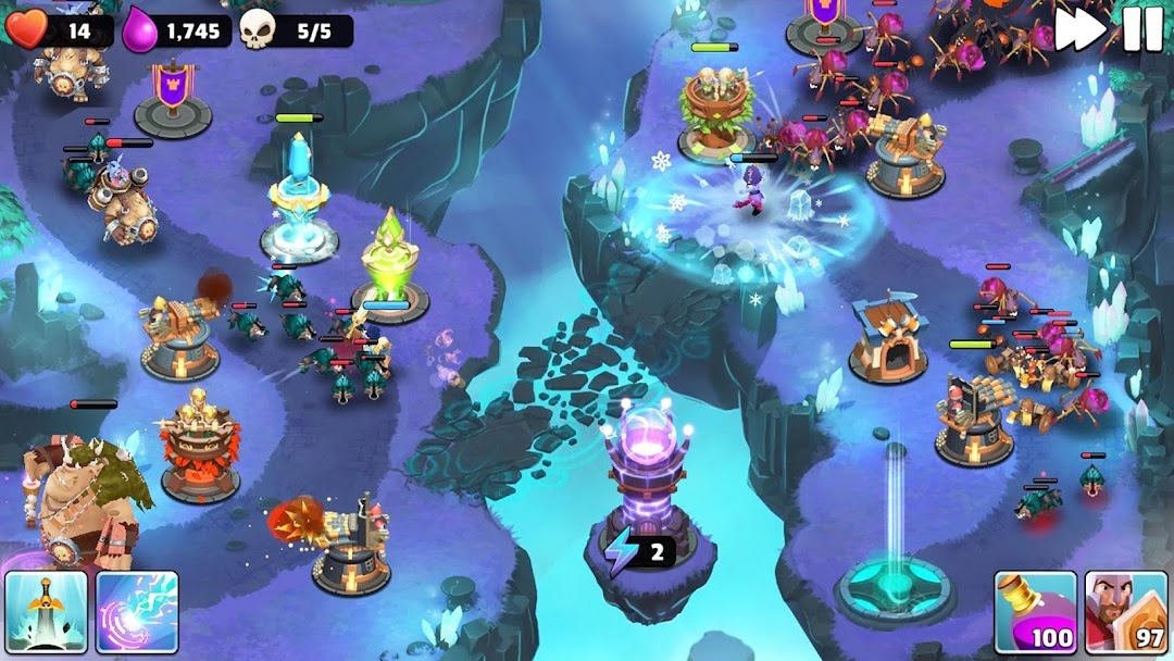 Castle Creeps - Tower Defense mod apk screenshot 5