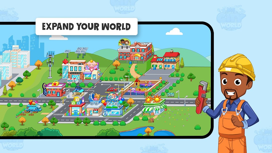 My Town World - Mega Doll City mod apk screenshot 4
