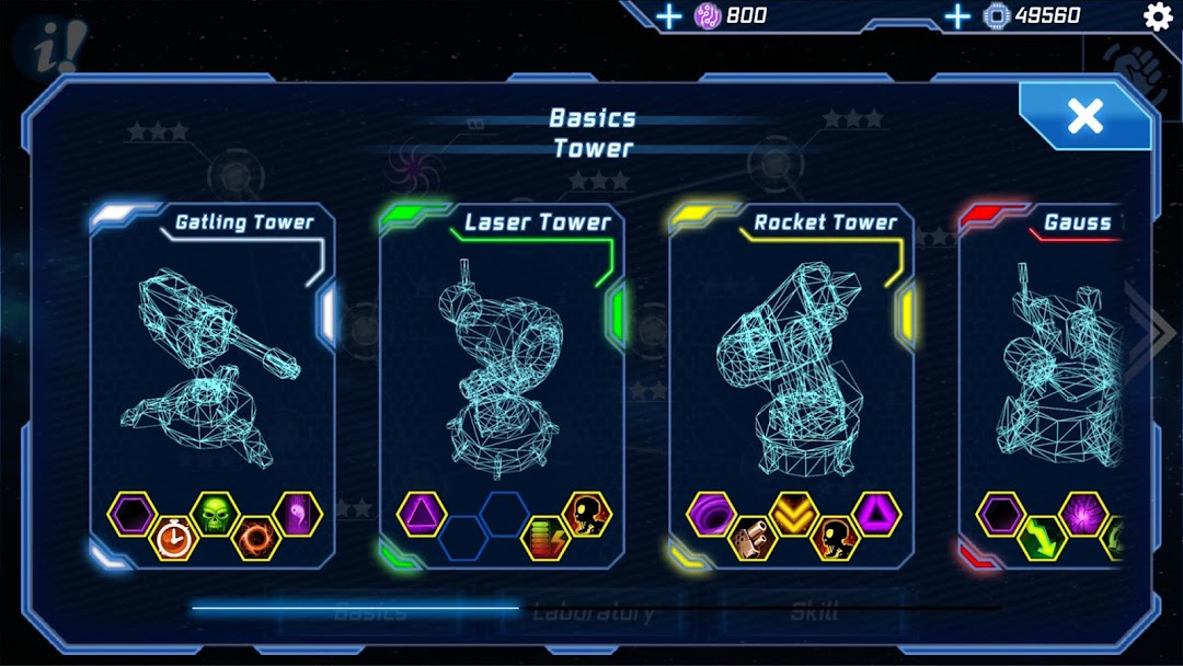 Sci-Fi Tower Defense Module TD mod apk screenshot 5