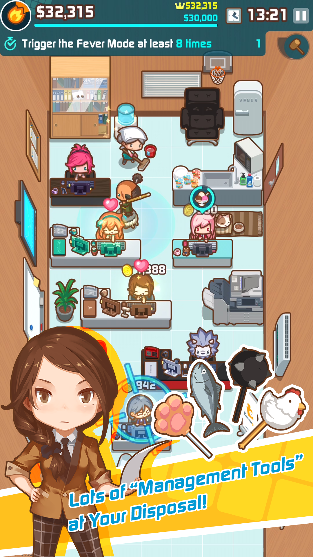 OH! My Office - Boss Sim Game mod apk screenshot 2