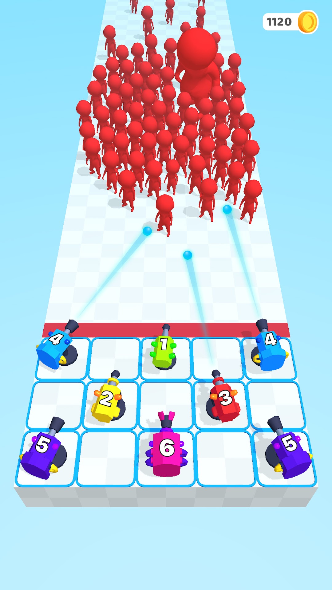 Shooting Towers: Merge Defense mod apk screenshot 1