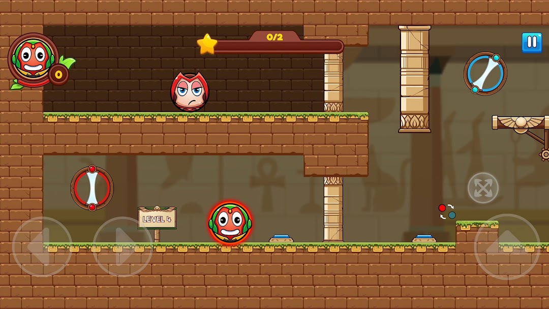Red and Blue: Twin Color Ball mod apk screenshot 4