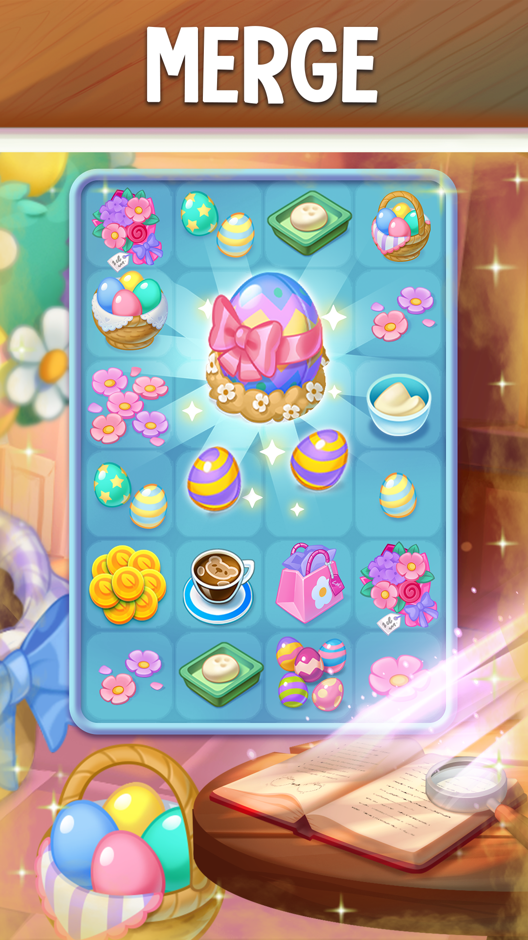 Love & Pies - Merge Mystery mod apk screenshot 1