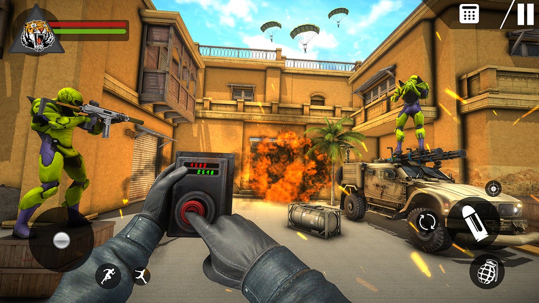 Fps Robot Shooting Games 3D mod apk screenshot 3