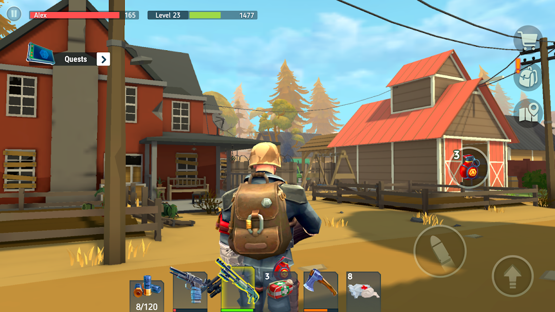 TEGRA: Zombie survival island mod apk screenshot 3