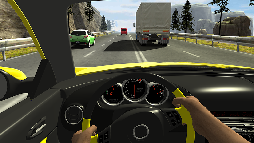 Racing in Car 2 mod apk screenshot 5