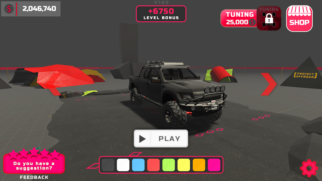 Project : Offroad mod apk screenshot 5