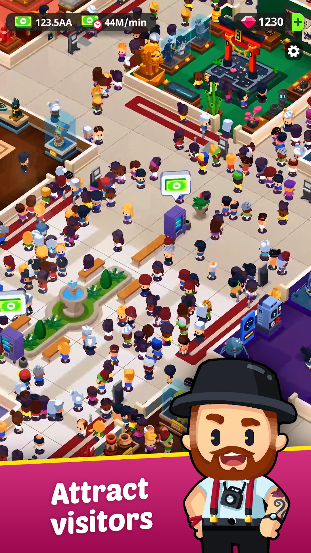 Idle Museum Tycoon: Art Empire mod apk screenshot 4