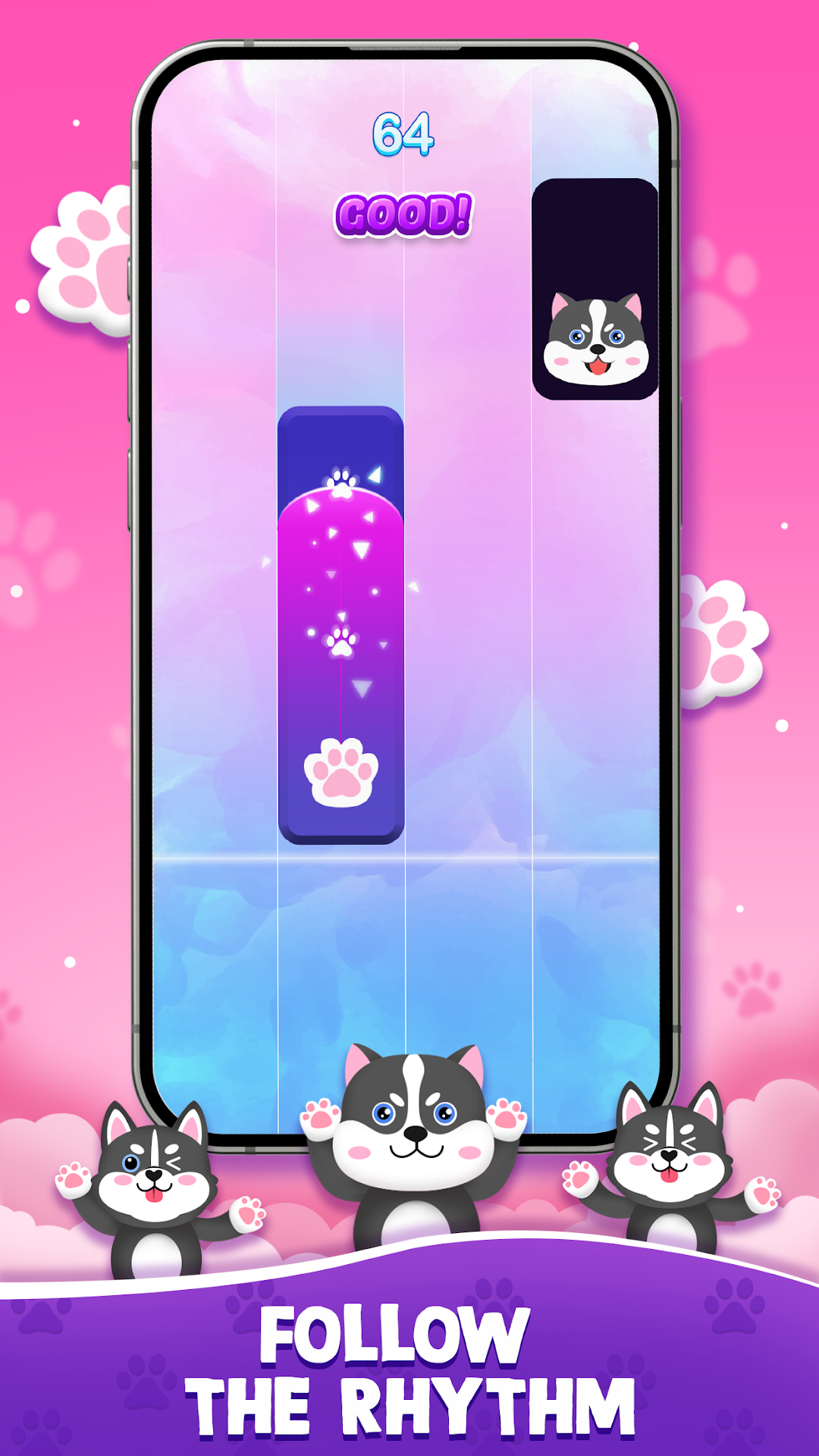Catch Tiles: Piano Game mod apk screenshot 2