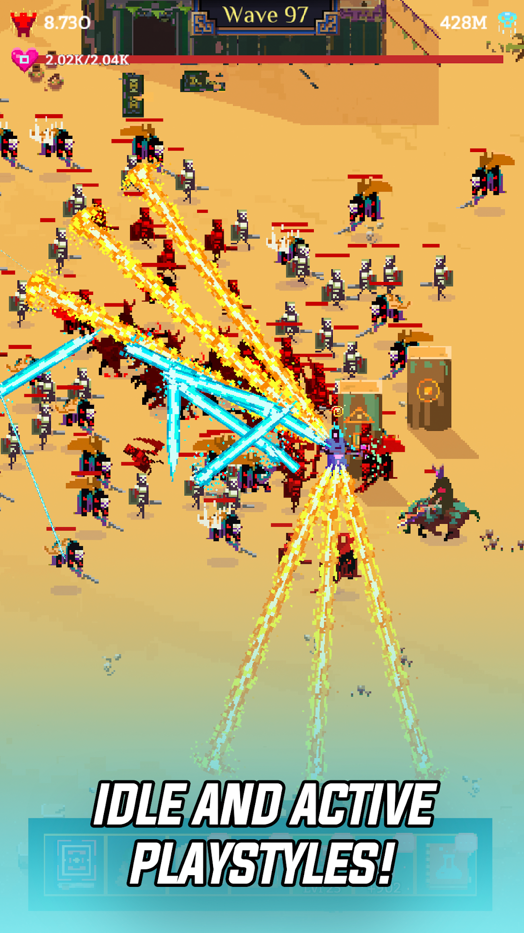 Tap Wizard 2: Idle Magic Game mod apk screenshot 4