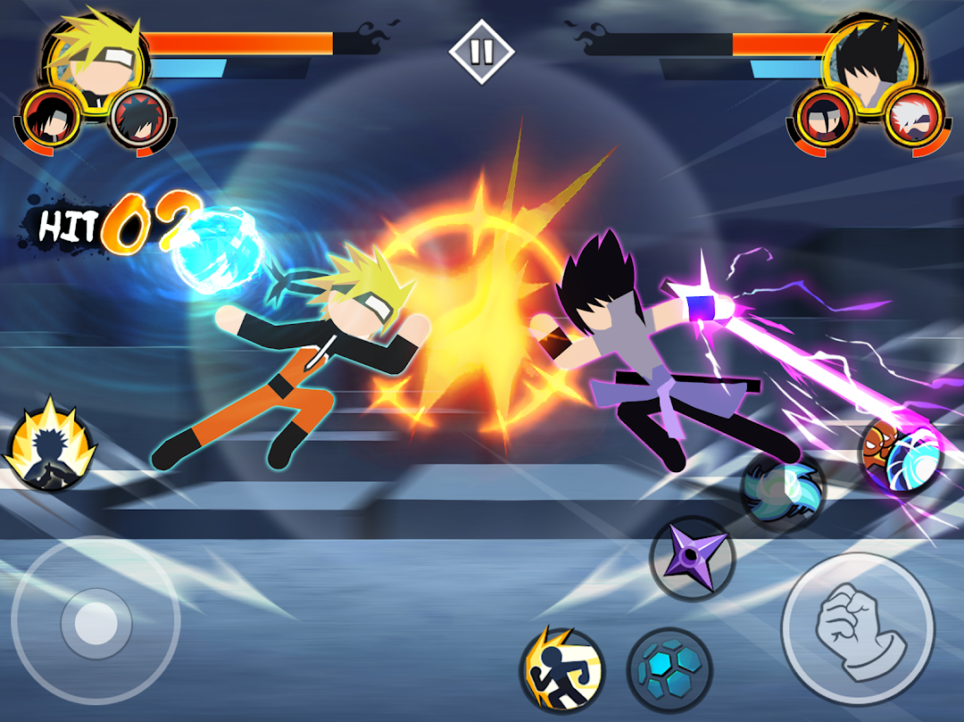 Stickman Ninja 3v3 Battle mod apk screenshot 4