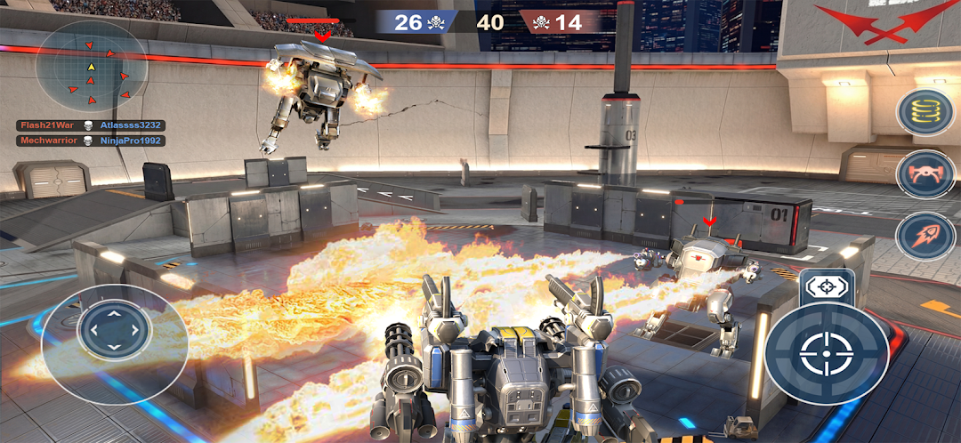 Mech Wars Online Robot Battles mod apk screenshot 3