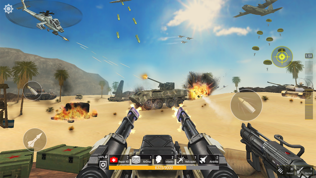 World War: Army Battle FPS 3D mod apk screenshot 3