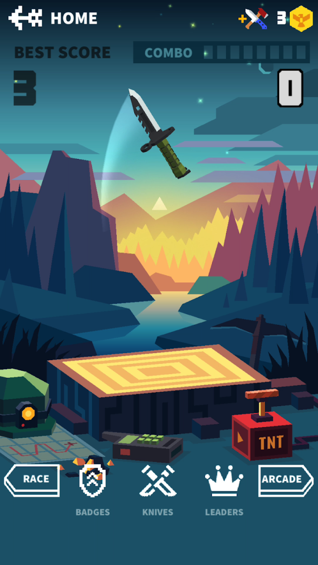 Flippy Knife: 3D flipping game mod apk screenshot 5