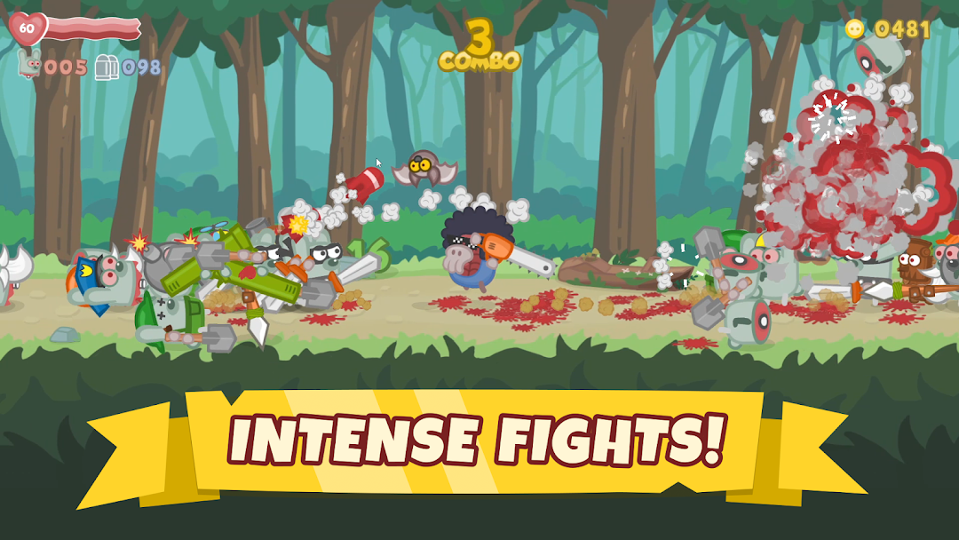 Bacon May Die - Brawl Game mod apk screenshot 1