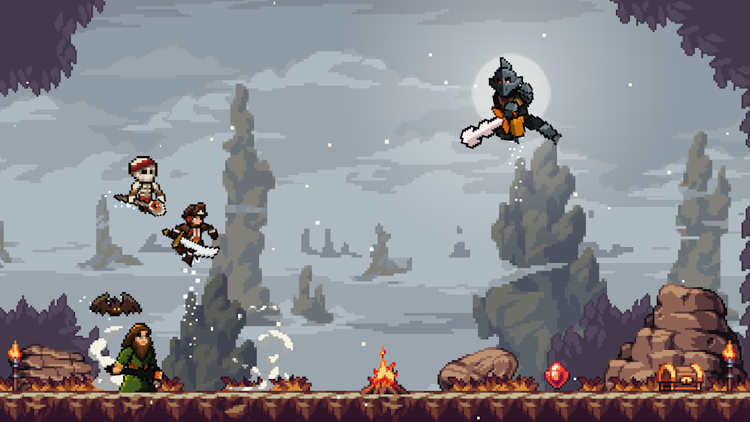 Apple Knight Action Platformer mod apk screenshot 5