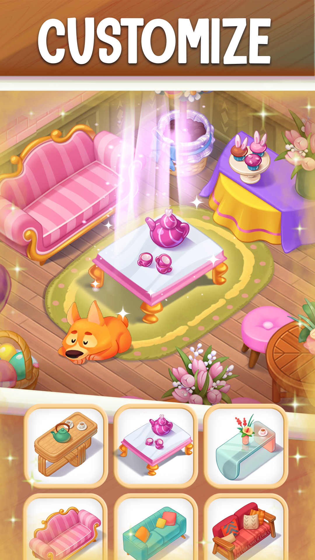 Love & Pies - Merge Mystery mod apk screenshot 5