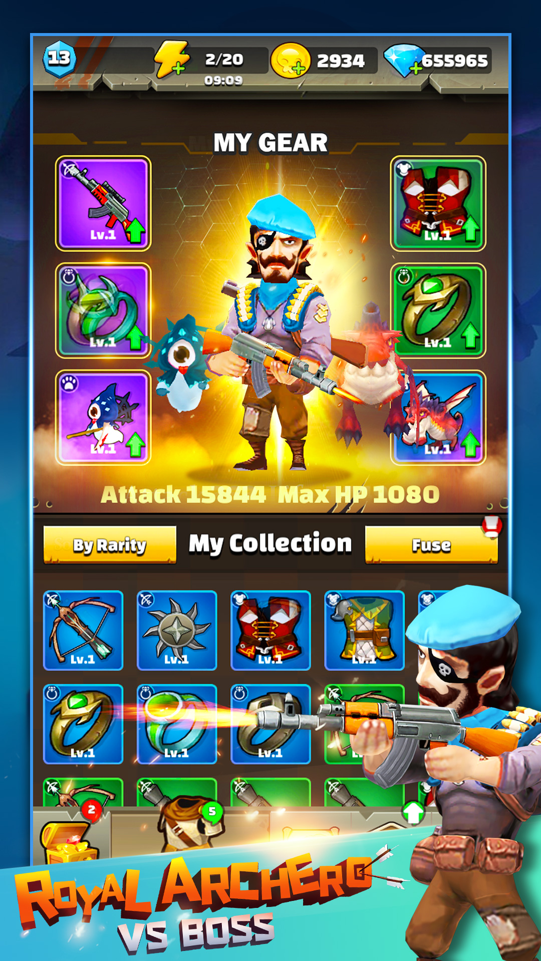 Royal Archero VS BOSS mod apk screenshot 1