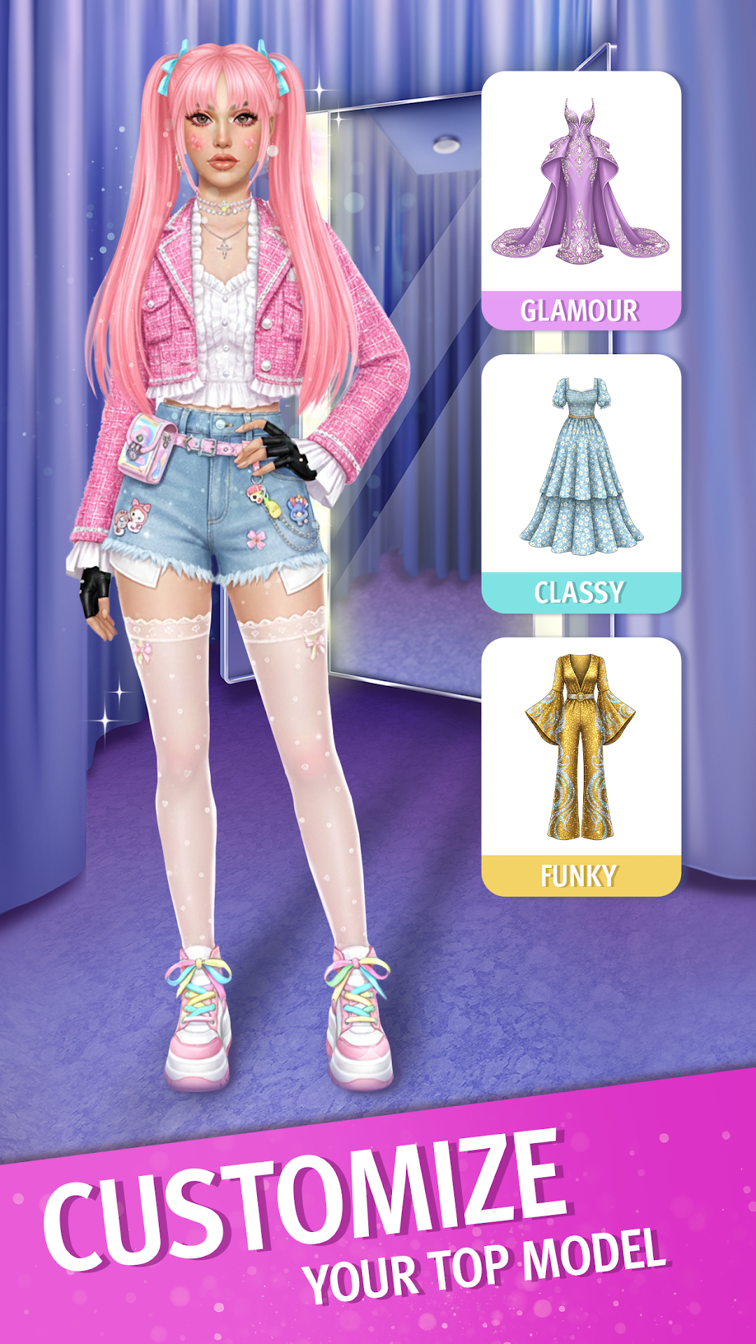 Pocket Styler: Dress Up Game mod apk screenshot 3