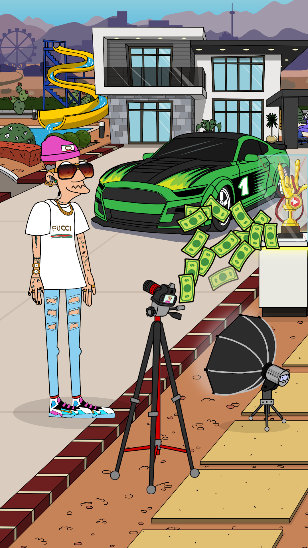 Lamar - Idle Vlogger mod apk screenshot 1