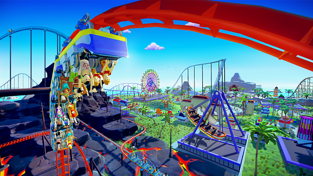 Real Coaster: Idle Tycoon mod apk screenshot 1