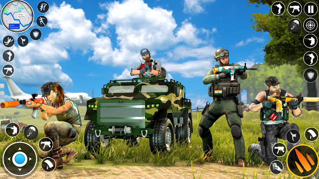 Legend Fire: Gun Shooting Game mod apk screenshot 5