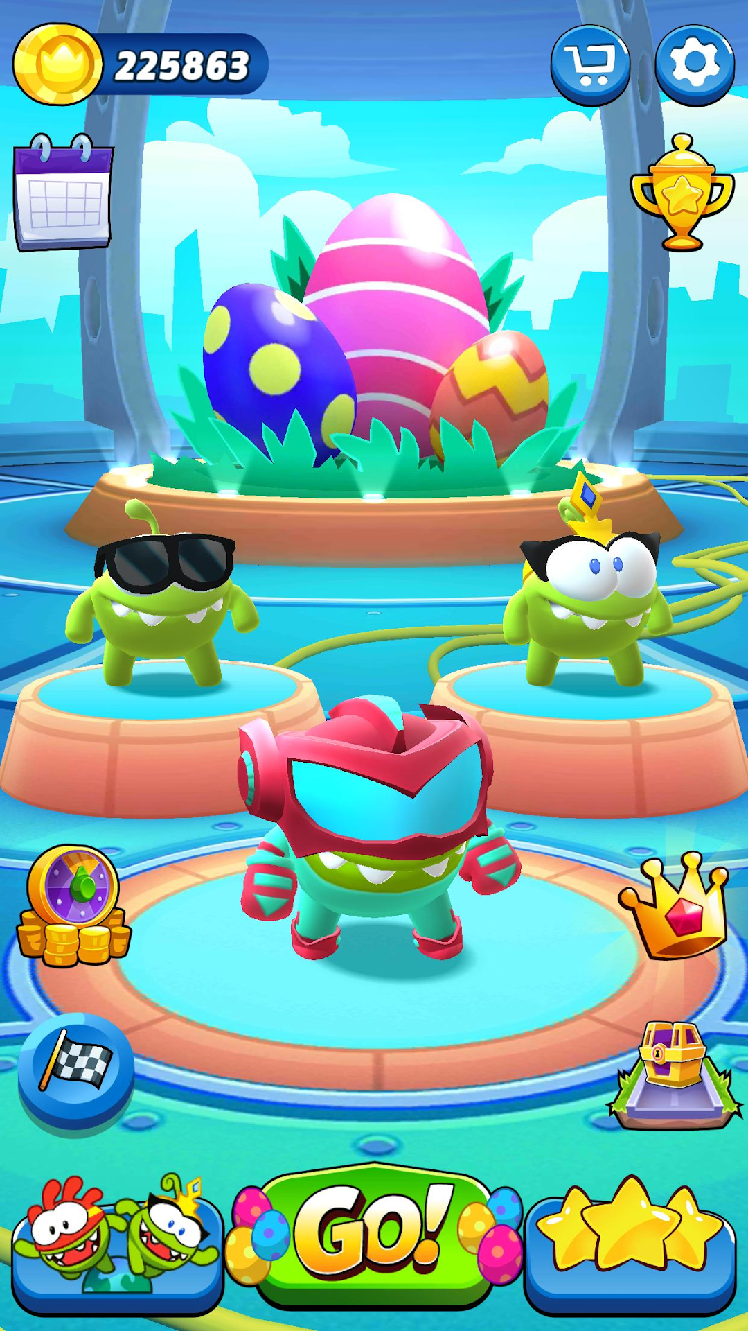 Om Nom: Run mod apk screenshot 2