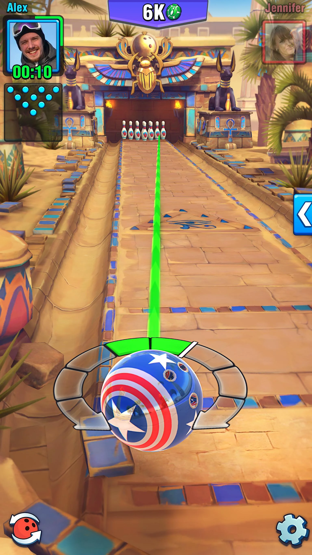 Bowling Crew — 3D bowling game mod apk screenshot 3