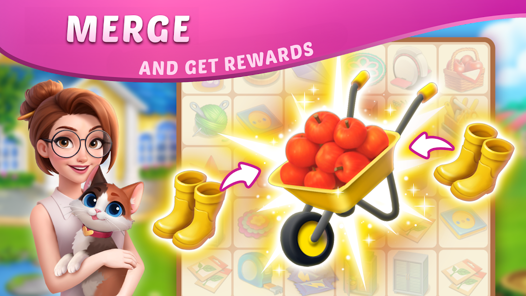 DesignVille: Merge & Design mod apk screenshot 4