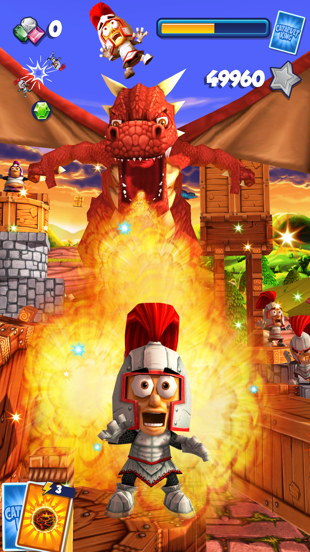 Catapult King mod apk screenshot 2