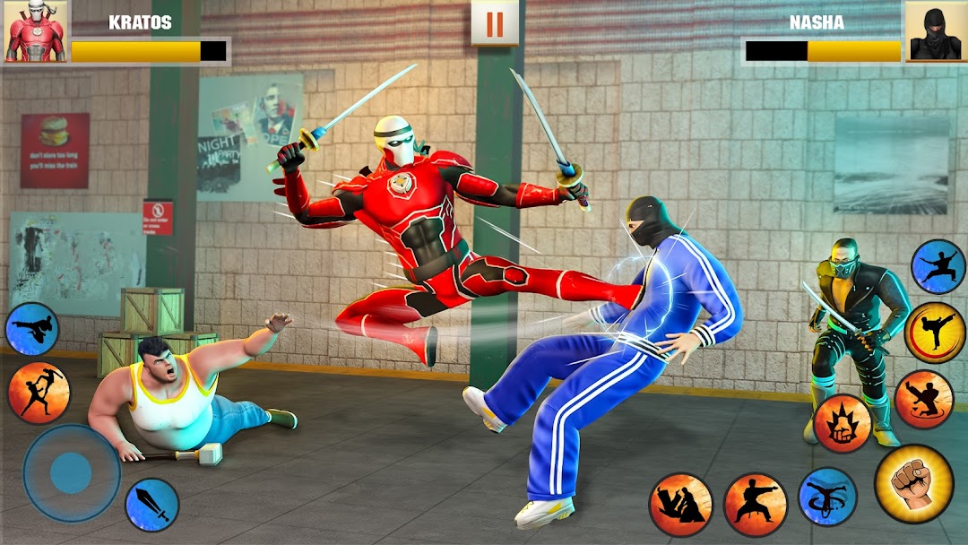Street Fight: Beat Em Up Games mod apk screenshot 2