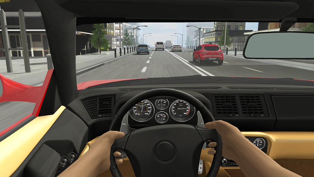 Racing in Car 2 mod apk screenshot 2