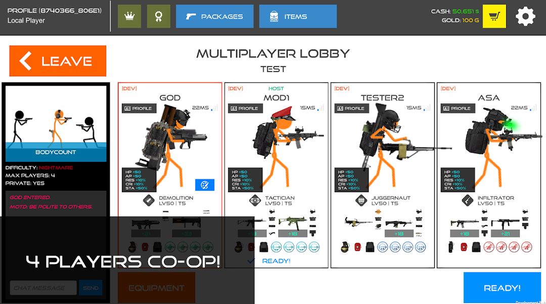 Stick Warfare: Blood Strike mod apk screenshot 1